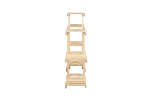 Monitasoinen puinen kukkaruukku RKB /95x116x25/ Luonnonvärisenä