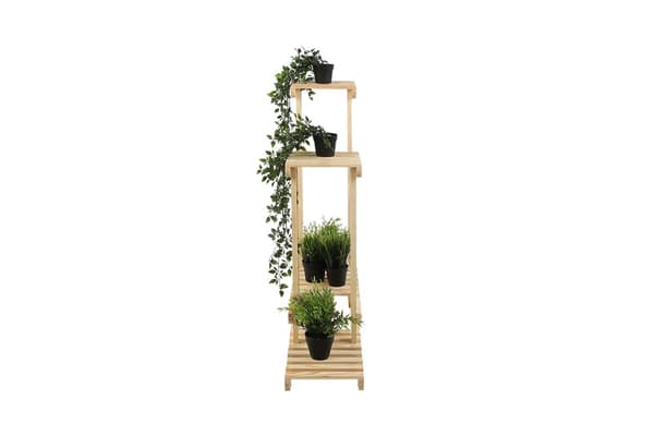 Mångnivå blomsterställning 5-hyllor RKB /95x116x25/ Naturlig