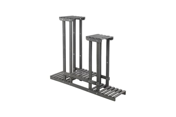 Monitasoinen kukkaruukku 5-hyllyinen RKB /95x116x25/ Harmaa