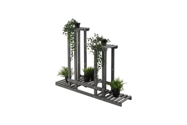 Monitasoinen kukkaruukku 5-hyllyinen RKB /95x116x25/ Harmaa