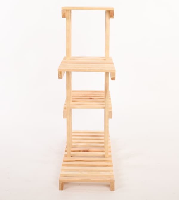 Multilevel blomsterstativ 5-hyldet RKA /82x68x25/ Naturlig