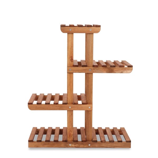 Monitasoinen kukkaruukku 5-hyllyinen RKA /82x68x25/ Ruskea