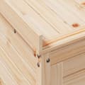 Miniatyrbilde 7 av 10: vidaXL Pottebord med hyller 82,5x50x86,5 cm heltre furu
