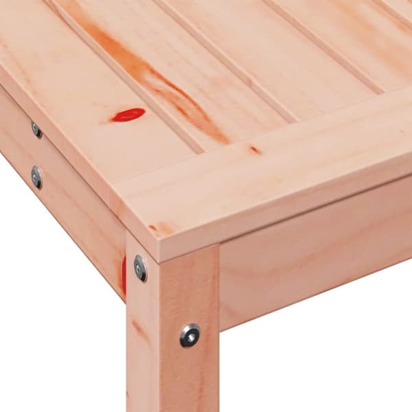 vidaXL plantebord med hylde 108x35x75 cm massivt douglasgran