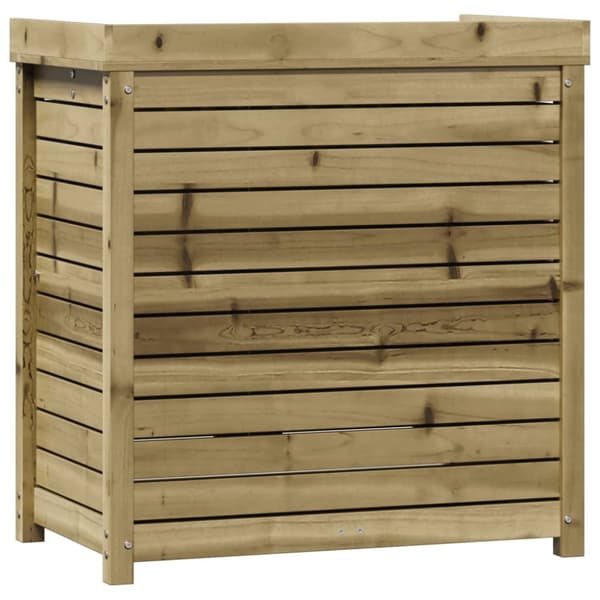 vidaXL plantebord med hylder 82,5x50x86,5 cm imprægneret fyrretræ