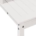 Miniatyrbillede 7 af 10: vidaXL plantebord med hylder 108x50x109,5 cm massivt fyrretræ hvid
