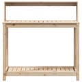 Miniatyrbillede 4 af 10: vidaXL plantebord med hylder 108x50x109,5 cm massivt fyrretræ
