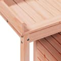 Pikkukuva 7 / 10: vidaXL Ruukutuspöytä hyllyllä 82,5x50x109,5 cm täysi Douglas kuusi