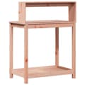 Miniatyrbilde 6 av 10: vidaXL Pottebord med hyller 82,5x50x109,5 cm heltre douglasgran