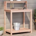 Miniatyrbilde 10 av 10: vidaXL Pottebord med hyller 82,5x50x109,5 cm heltre douglasgran