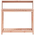 Miniatyrbild 4 av 10: vidaXL Växtbord med hyllor 108x50x109,5 cm massivt douglasträ