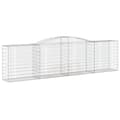 Miniatyrbillede 3 af 6: buede gabionkurve 20 stk. 400x50x100/120 cm galvaniseret jern