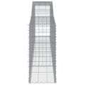 Miniatyrbillede 5 af 6: buede gabionkurve 20 stk. 400x50x100/120 cm galvaniseret jern