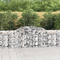Miniatyrbillede 1 af 6: buede gabionkurve 25 stk. 300x30x80/100 cm galvaniseret jern