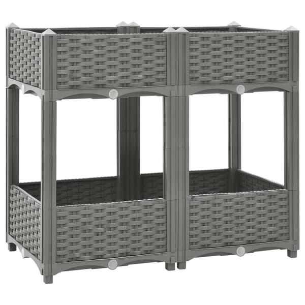 højbed 80x40x71 cm polypropylen