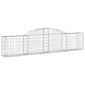 Miniatyrbillede 3 af 6: buede gabionkurve 20 stk. 300x30x60/80 cm galvaniseret jern