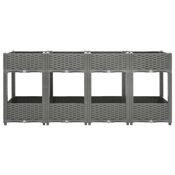 højbed 160x40x71 cm polypropylen