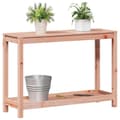 Miniatyrbillede 4 af 10: plantebord med hylde 108x35x75 cm massivt douglasgran