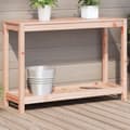 Miniatyrbillede 1 af 10: plantebord med hylde 108x35x75 cm massivt douglasgran