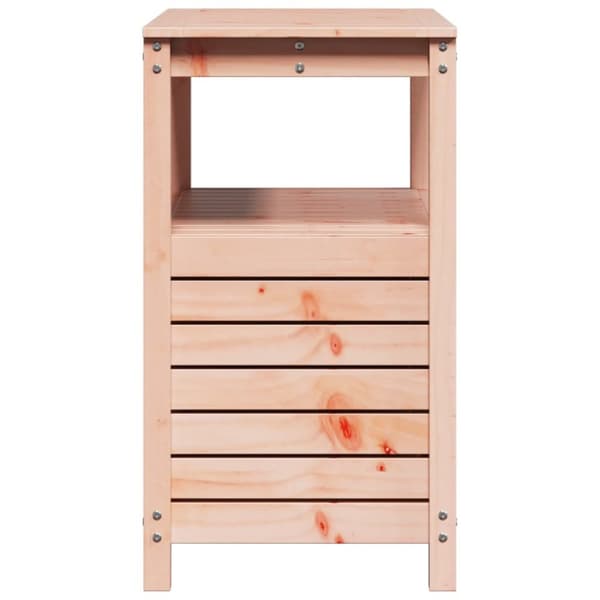 plantebord med hylder 82,5x45x81 cm massivt douglasgran
