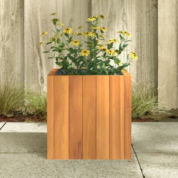 plantekasse 25x25x25 cm massivt akacietræ