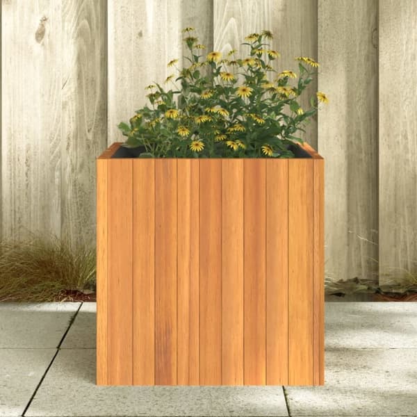 plantekasse 45x45x45 cm massivt akacietræ