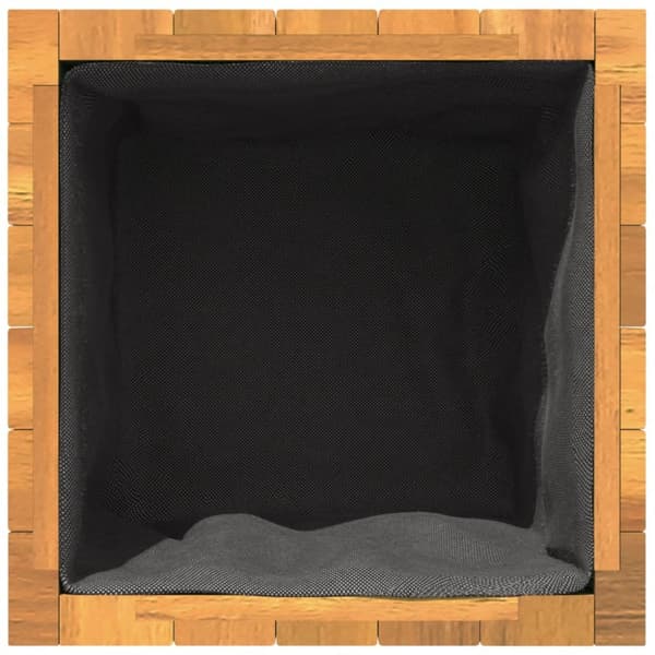 plantekasse 45x45x45 cm massivt akacietræ