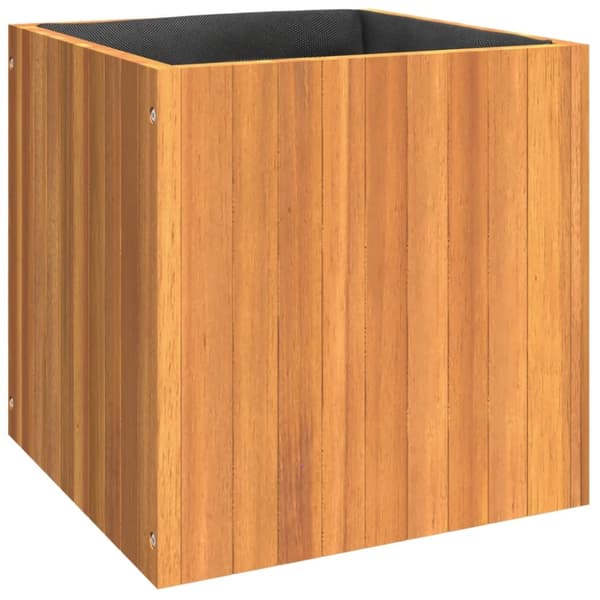 plantekasse 45x45x45 cm massivt akacietræ