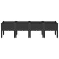 Miniatyrbillede 3 af 7: plantekasse med ben 160x40x42 cm PP sort