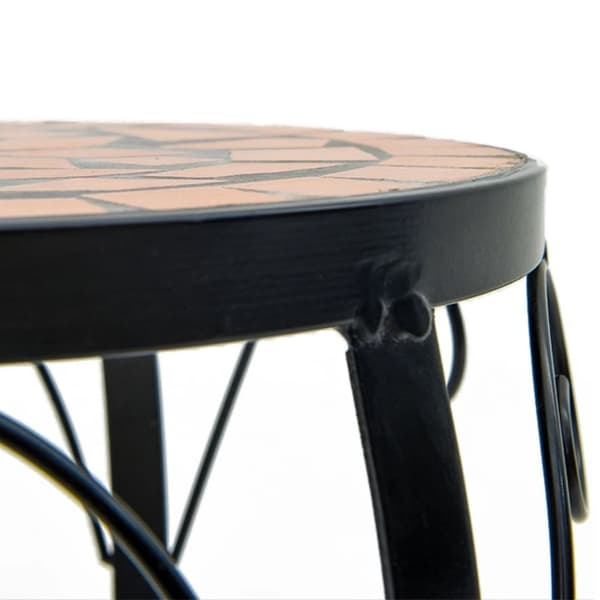 vidaXL Plantebord 3 stk terrakotta keramikk