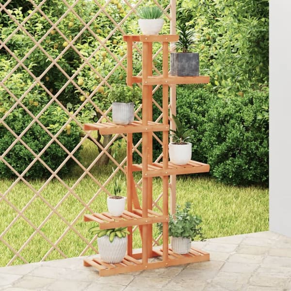 vidaXL Kukkateline 75x25x140,5 cm täysi kuusi -  Kukkatelineet