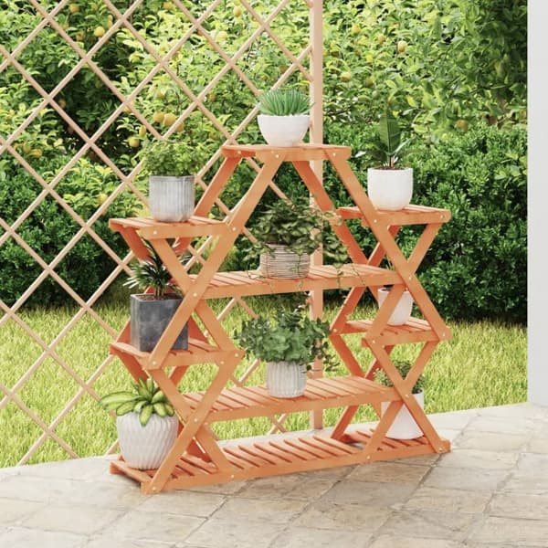 vidaXL Kukkateline 110x25x110,5 cm täysi kuusi -  Kukkatelineet