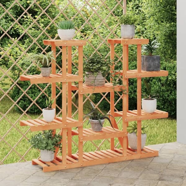 vidaXL Kukkateline 110x25x110,5 cm täysi kuusi -  Kukkatelineet