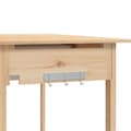 Miniatyrbillede 11 af 11: vidaXL pottebænk med vask 147,5x44x139,5 cm massivt grantræ -  Planteborde