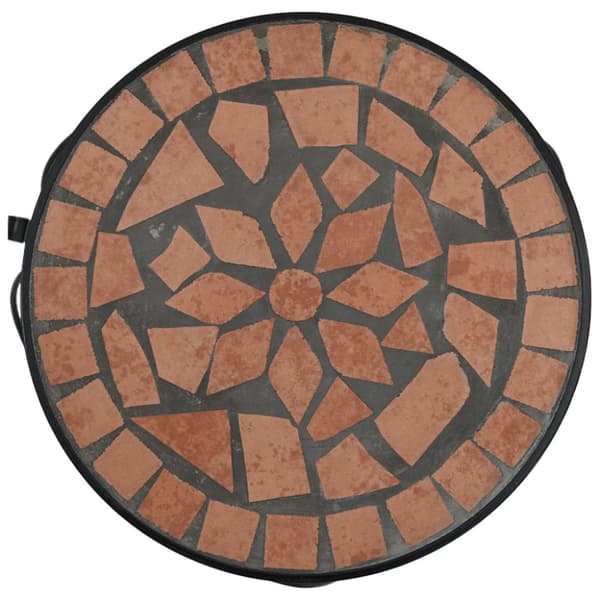 vidaXL plantestativer 3 stk. keramik terracottafarvet -  Planteborde