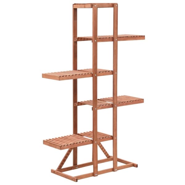 The Living Store plantestativ 86x36x139 cm cedertræ -  Planteborde