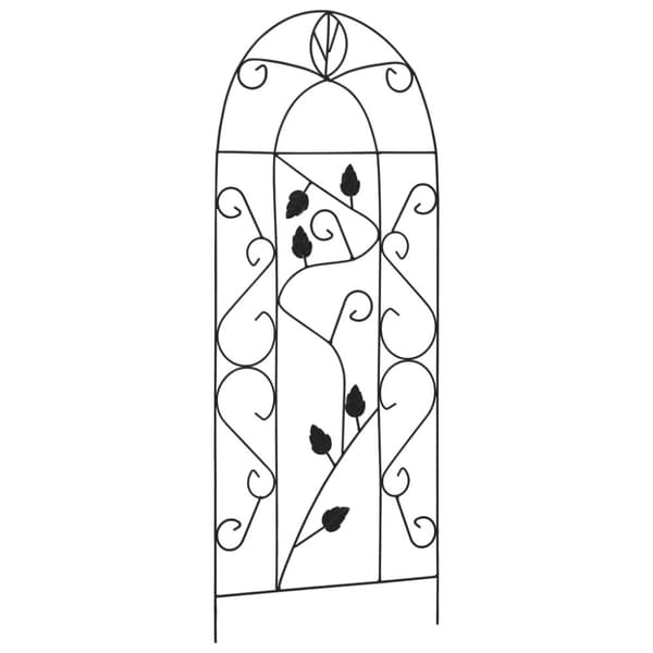 The Living Store plantestativer 3 stk. 40x100 cm jern sort -  Planteborde