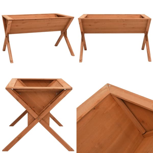 Plantekasse 90x55x56 cm fyrretræ - Plantekasse - Plantekasser - Home & Living