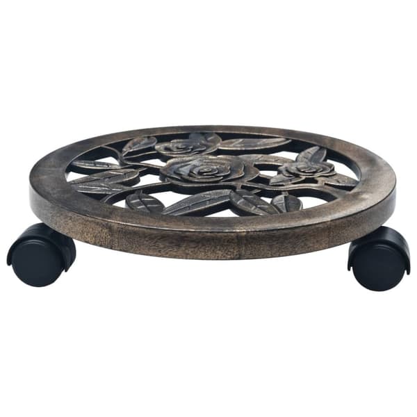 Kasvirullakot 6 kpl pronssi 30 cm muovi - Kasvivaunu - Kasvivaunut - Home & Living