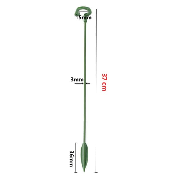 Stabilointitikku kasveille/kukkille maaperässä - 37 cm