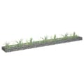Miniatyrbild 1 av 7: Planteringsgabion upphöjd galvaniserat stål 270x30x10 cm