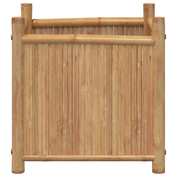 Kukkalaatikko 50x50x50 cm bambu