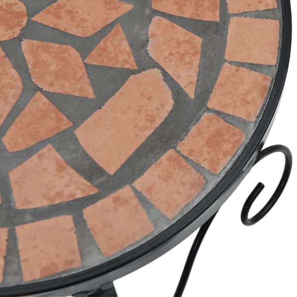 plantestativer 3 stk. keramik terracottafarvet