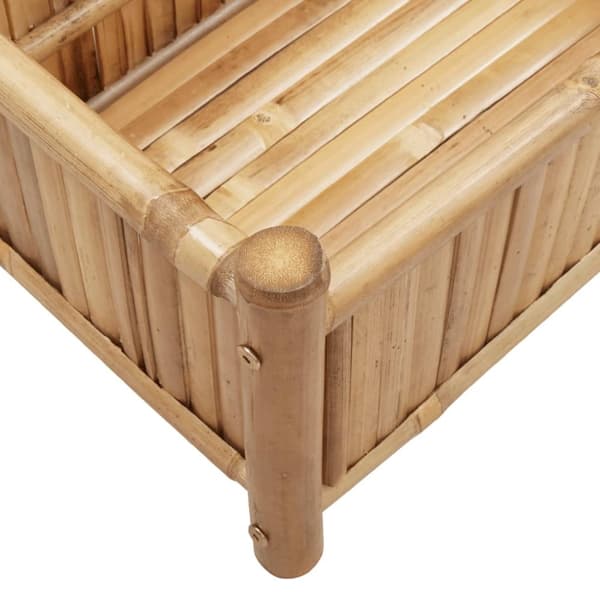 Odlingslåda 50x30x25 cm bambu