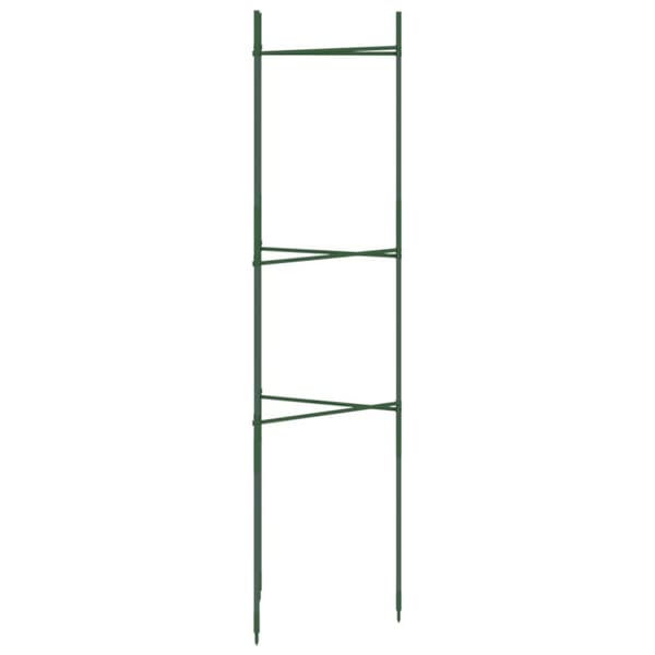 vidaXL espalierer til tomater 4 stk. 116 cm stål og PP