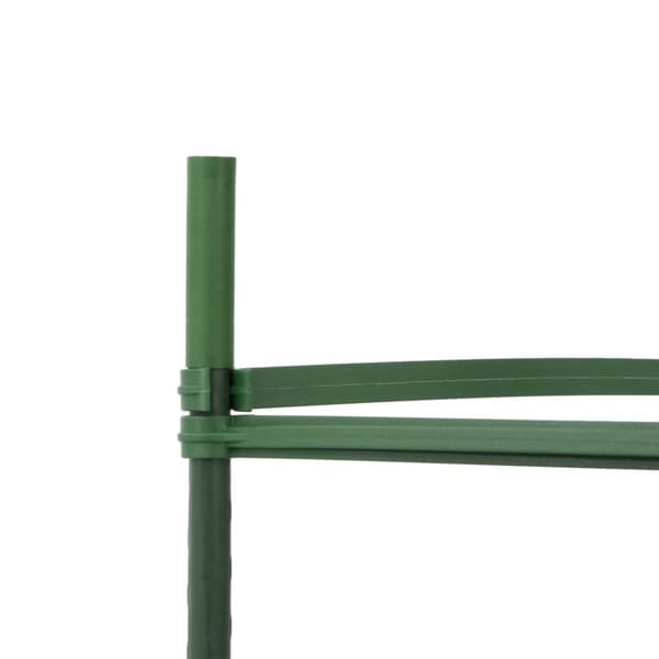 vidaXL Tomaattihäkki 6 kpl 116 cm teräs ja PP