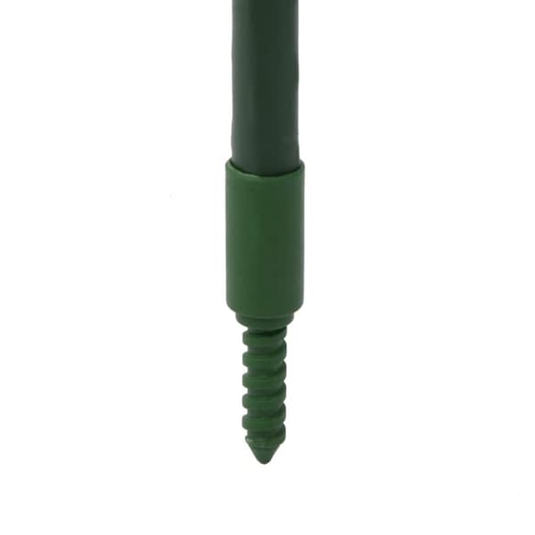 vidaXL Tomaattihäkki 6 kpl 116 cm teräs ja PP