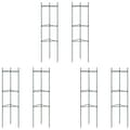 Pikkukuva 1 / 11: vidaXL Tomaattihäkki 6 kpl 116 cm teräs ja PP