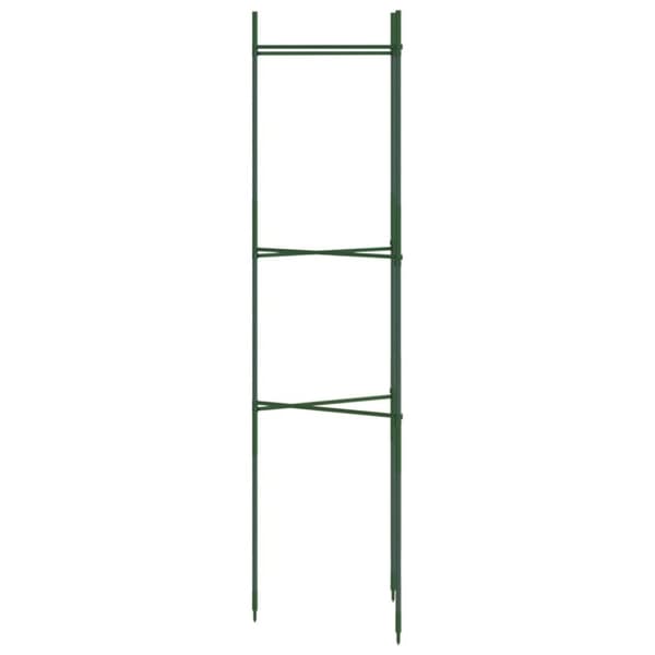vidaXL espalierer til tomater 8 stk. 116 cm stål og PP