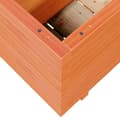 Pikkukuva 8 / 10: Puutarhakukkalaatikko vahanruskea 70x40x49,5 cm täysi mänty